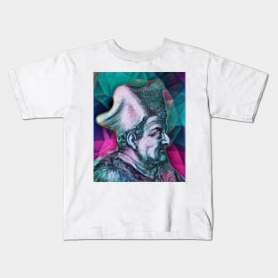 Lorenzo Valla Portrait | Lorenzo Valla Artwork 4 Kids T-Shirt